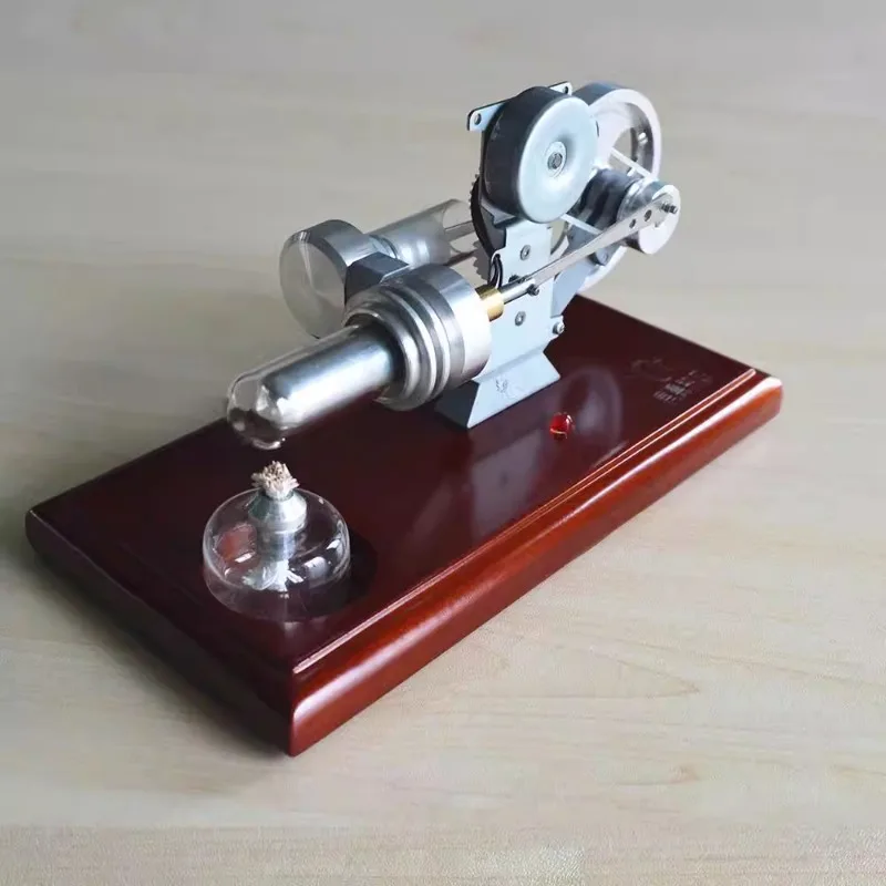 Stirling engine model generator silver wheel punch drill on sale physics experiment, exquisite gift