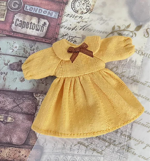Ob11 Pajama Skirt Clothes Bjd Doll Dress Dolls Accessories Clothing For Ob11,Ymy,Ddf,Gsc,Body9 1/12 Bjd Doll