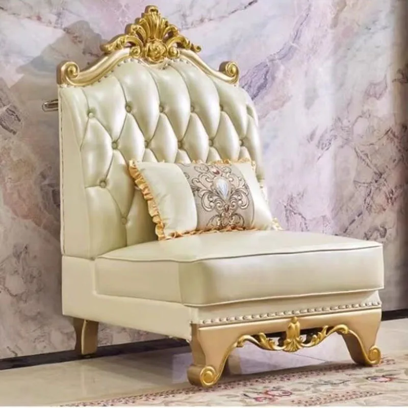 Makeup Support Wood Sofas Golden High Patio Back Design Recliner Salon Lounges Sofas Floor Nordic Lounge Divano Trendy Furniture