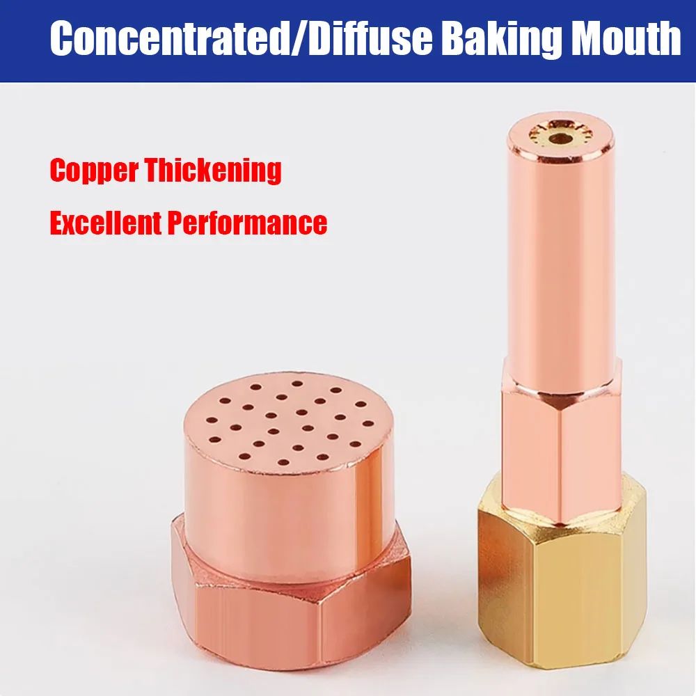 Copper Grill Gun, Grill Nozzle, Centralized Diffusion Heating Torch Nozzle, Propane Liquefied Gas Spray Nozzle