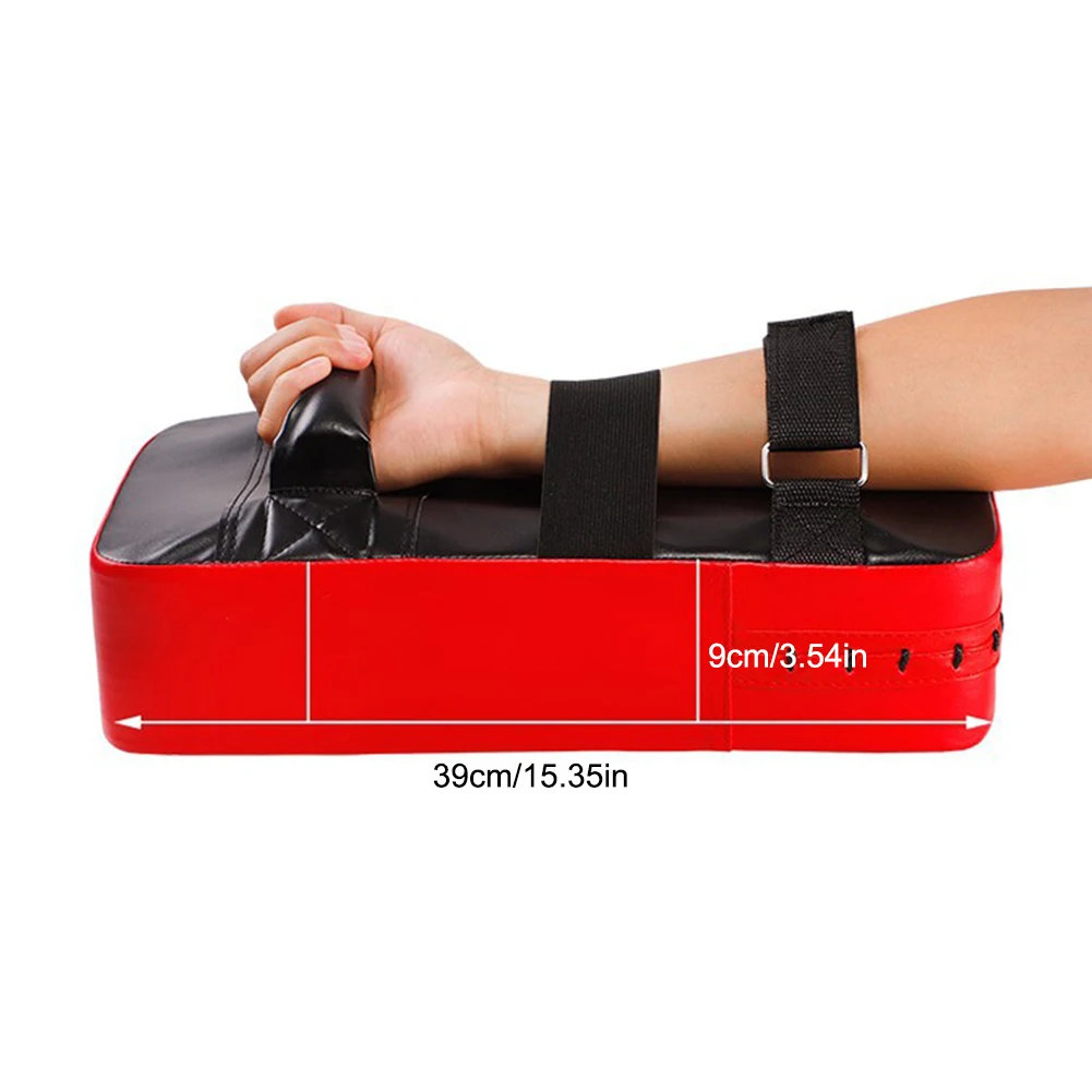 قفازات تركيز الملاكمة من جلد البولي يوريثان، قفازات كيك بوكسينغ للتدريب على درع الملاكمة #5