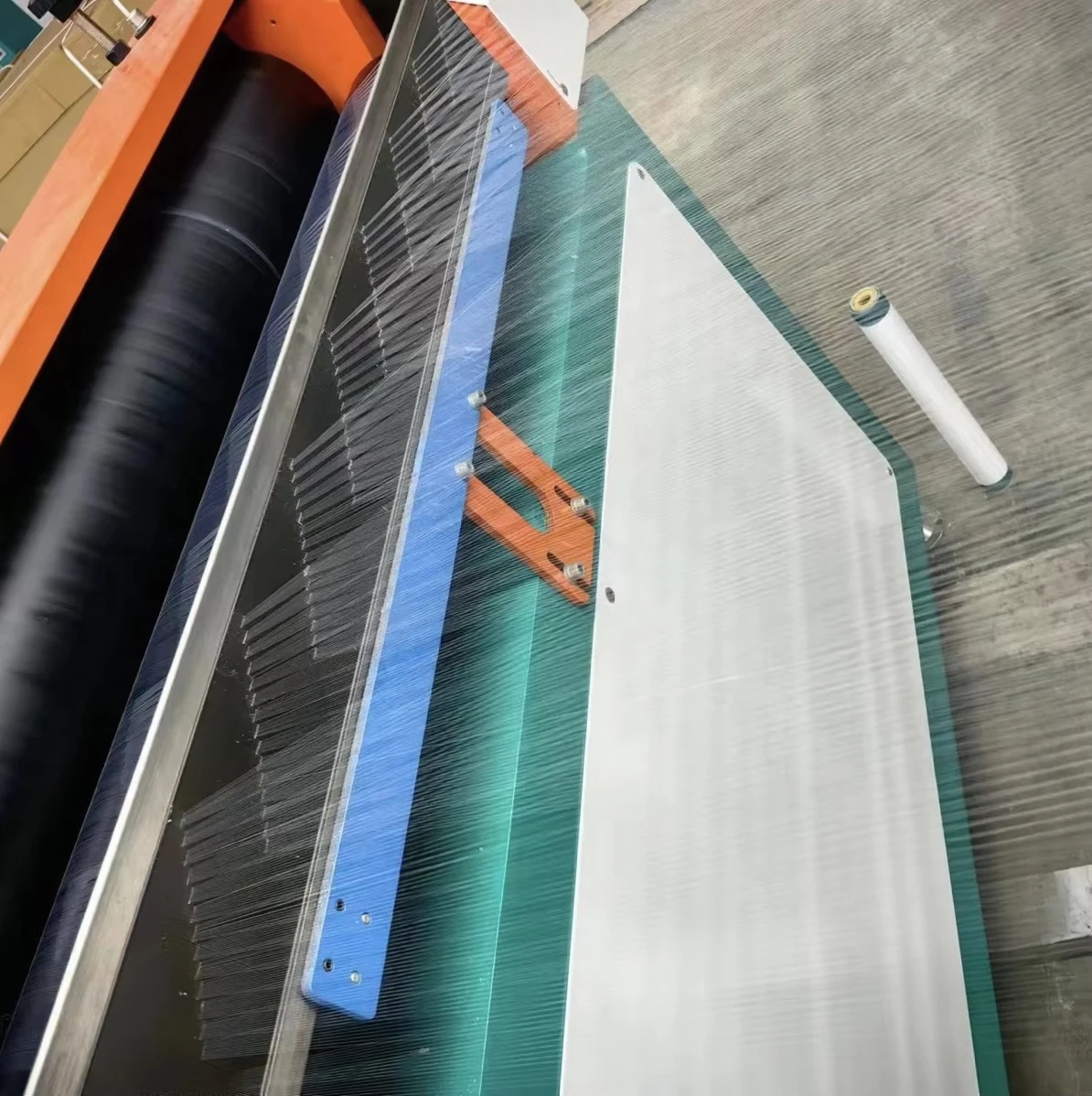 Sectional Splitting and Warping Machine for Making Warping Beam with Mother Yarn Textile Machinery Cloth Cutting Machine