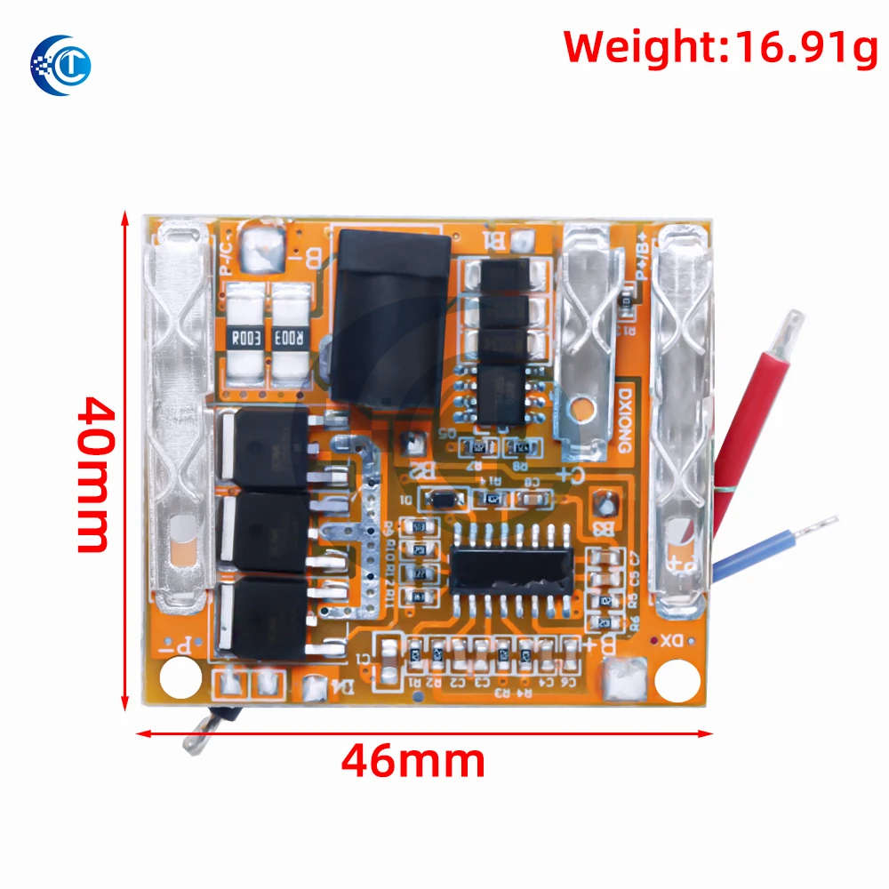 5S BMS Module for Li-ion Batteries (18V-21V): 65A/90A Protection Board with Charging Protection for Power Tool Packs