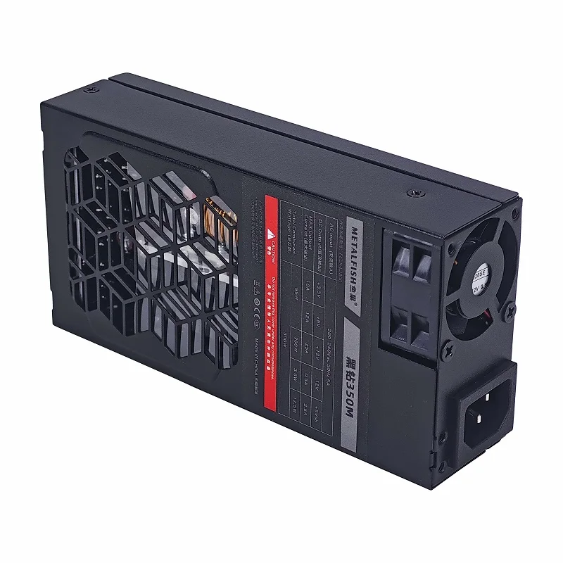 METALFISH Flex 300W Full Modular Power Supply Flex-ATX 1U PSU For ITX Mini PC POS NAS GPU Dock 220-240V