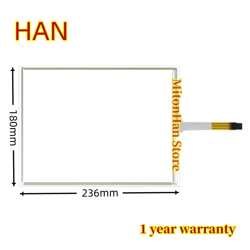 New For Power Panel 400 4PP480.1043-K09  Touch Panel Screen Glass Digitizer Membrane Keypad Keypad Film