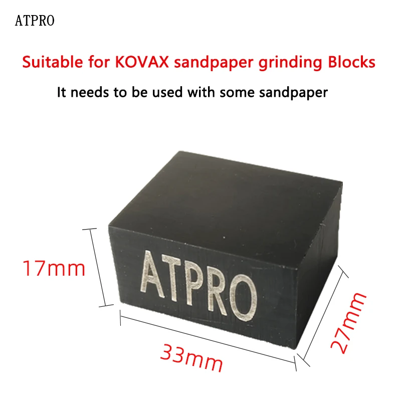 

ATPRO Mahjong Block автомобильная наждачная бумага аксессуары лоток полировка автомобиля шлифовка подходит для KOVAX Double Eagle