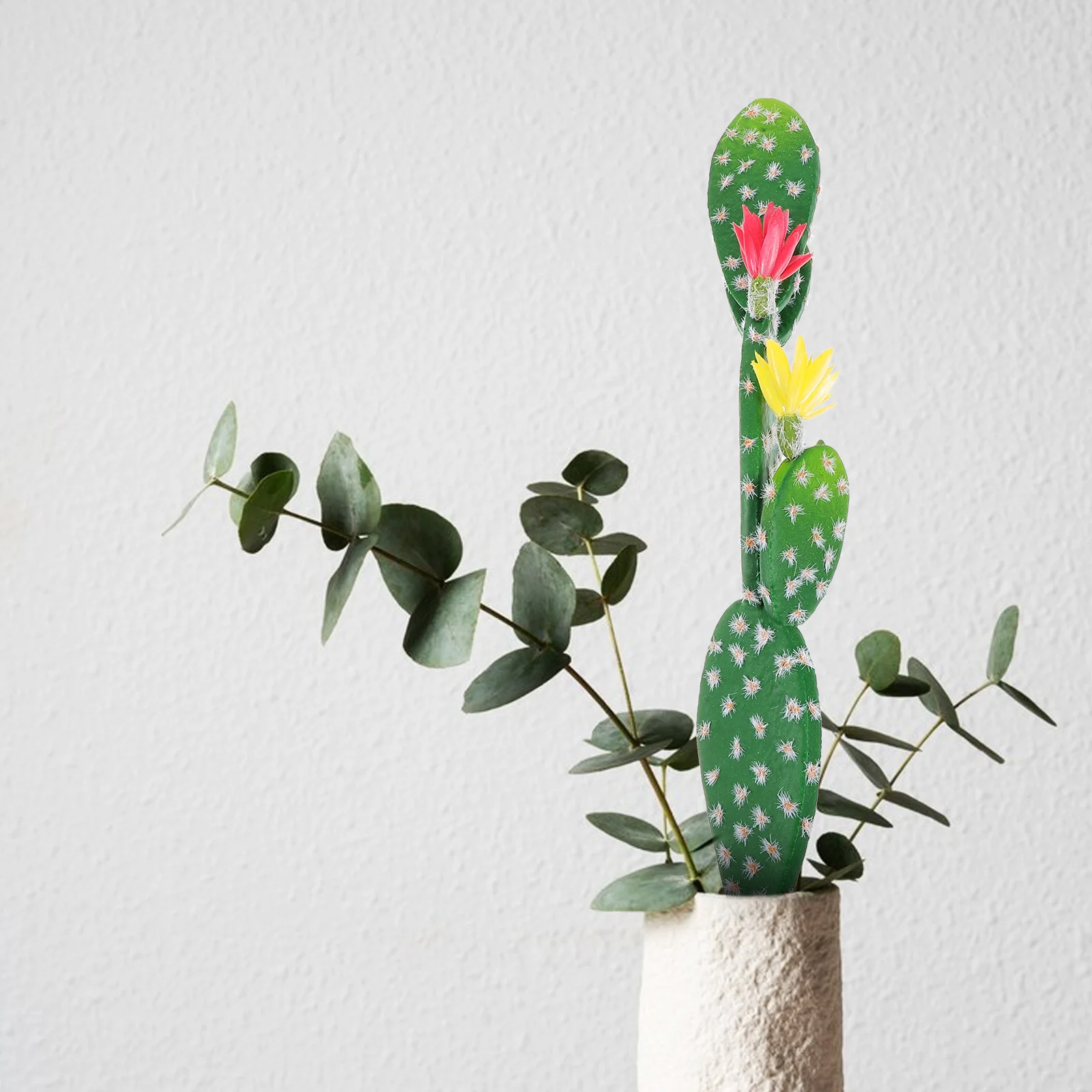

Simulated Cactus Adornment Artificial Cactus Lifelike Home Decor Minimalist Design Tabletop Landscape Decoration