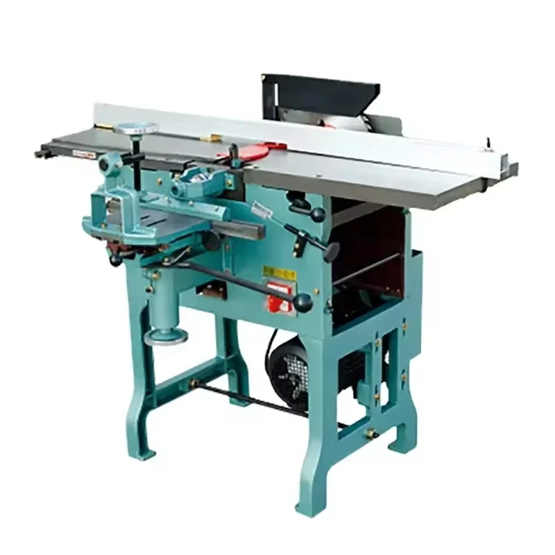 Wood Planer Multifunction Woodworking Machine Tenoner Cutting Punch Hole Wood Planer Woodworking Machinery