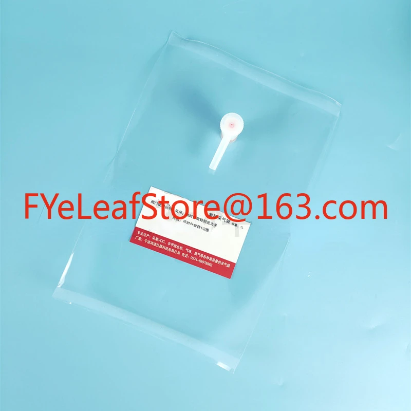 Single Fluorine Membrane Gas Production FEP Sampling Bag