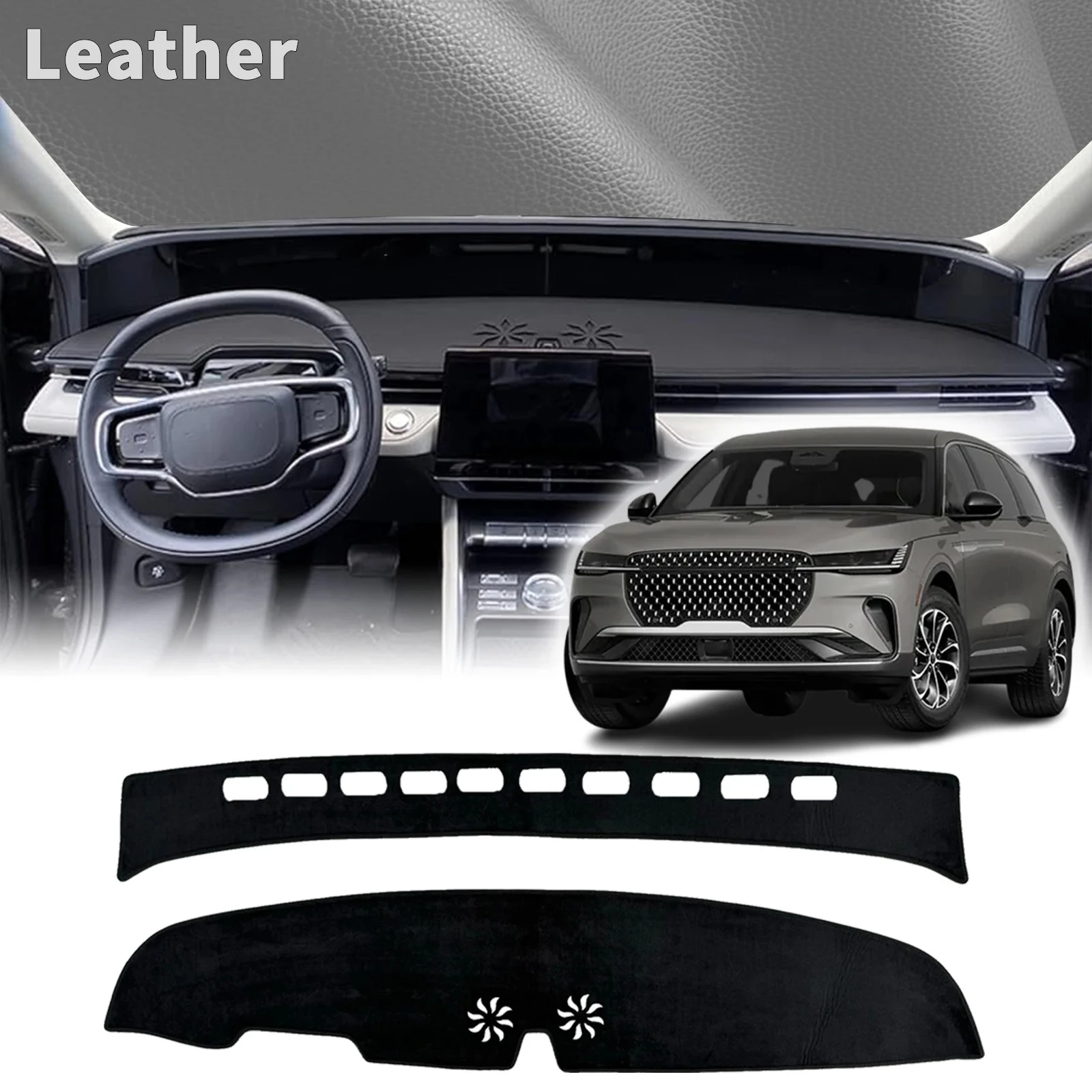 fit for Lincoln Nautilus 2024 2025 2026 LHD Car Accessories Protective Carpet Dashmat Dashboard Cover Pad DashMat Sunshade