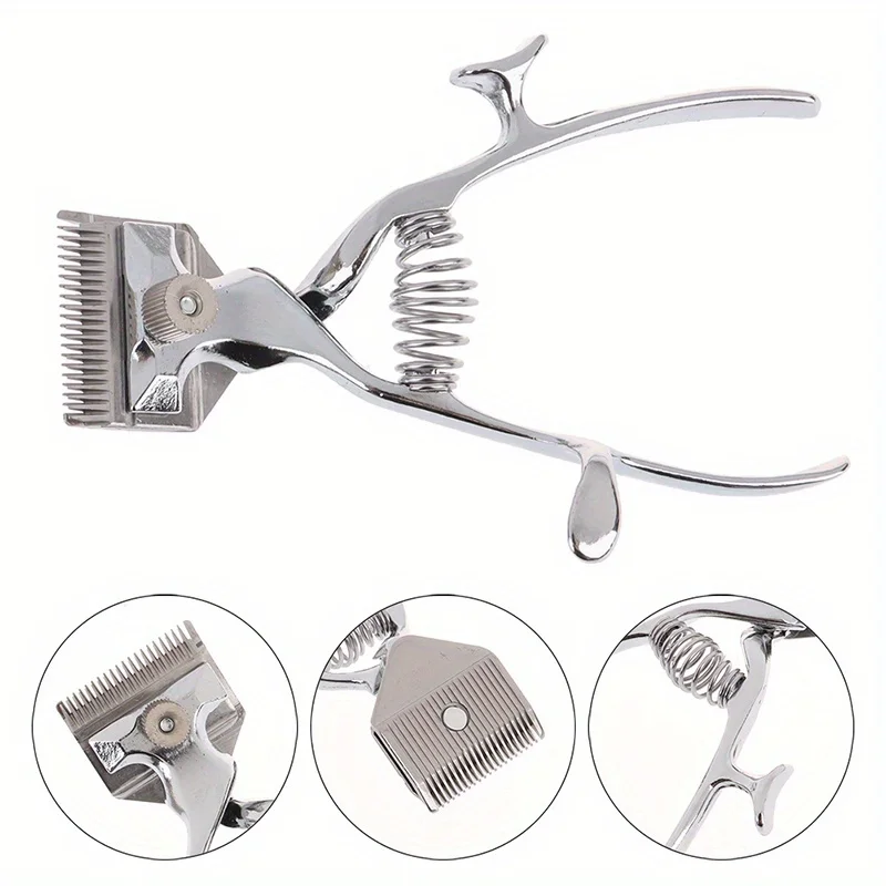

Portable Handheld Manual Hair Clippers Hairs Trimmer Cutter Stainless Steel Barber Hairs Scissor Styling Tool For Men Hair Care