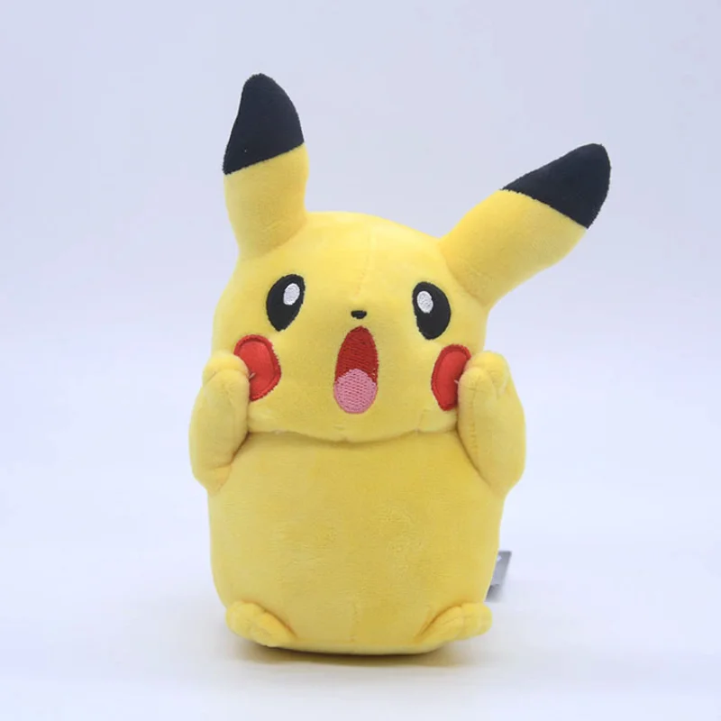 

Pokemon Kawaii Pikachu Stuffed Toys Cartoon & Cute Plush Dolls Birthday Gift For Friends Boys Girls Home Decoration