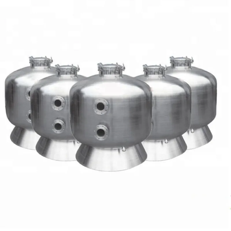 Stainless steel swimming pool sand filter equipment