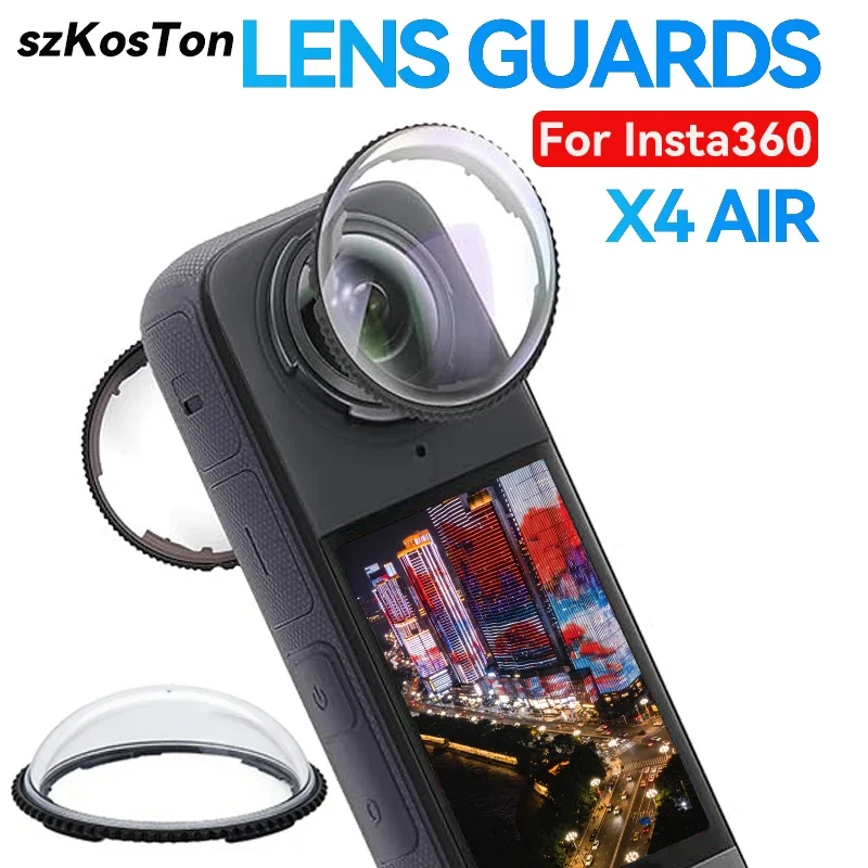 for Insta 360 X4 Air Lens Guards Plastic/Tempered Glass Lens Protector Cover for Insta360 X4 Air Accessorie
