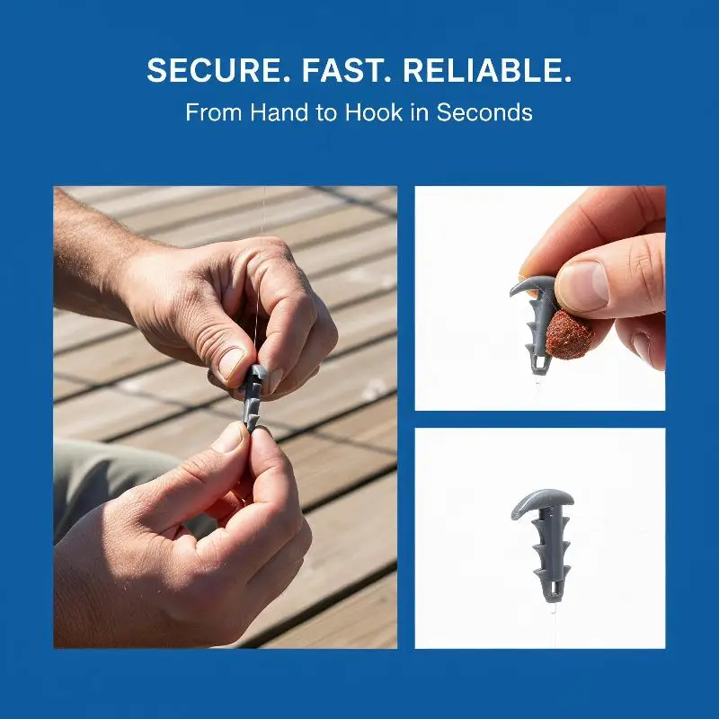 Sea Urchin Fishing Bait Sinker Anchor Shape Anti-Slip Locking Hook Secure Hold Durable Weight for River Lake Sea Fishing Trips