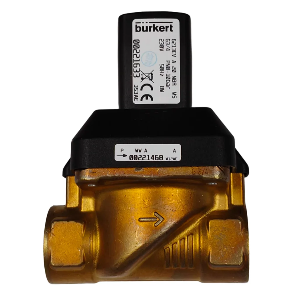 

00221603 Burkert solenoid valve 6213EV- 00221602 00221605 00221630 00221631 00221633 G1/2 2/2 normally closed