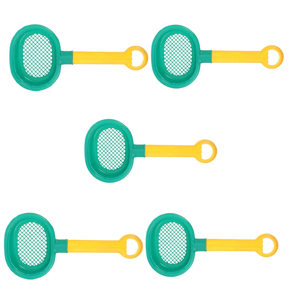 5 個のバスプレイサンドシャベルプラスチック夏のビーチプレイツール子供クリエイティブ砂浚渫セット屋外アクティビティビーチおもちゃ