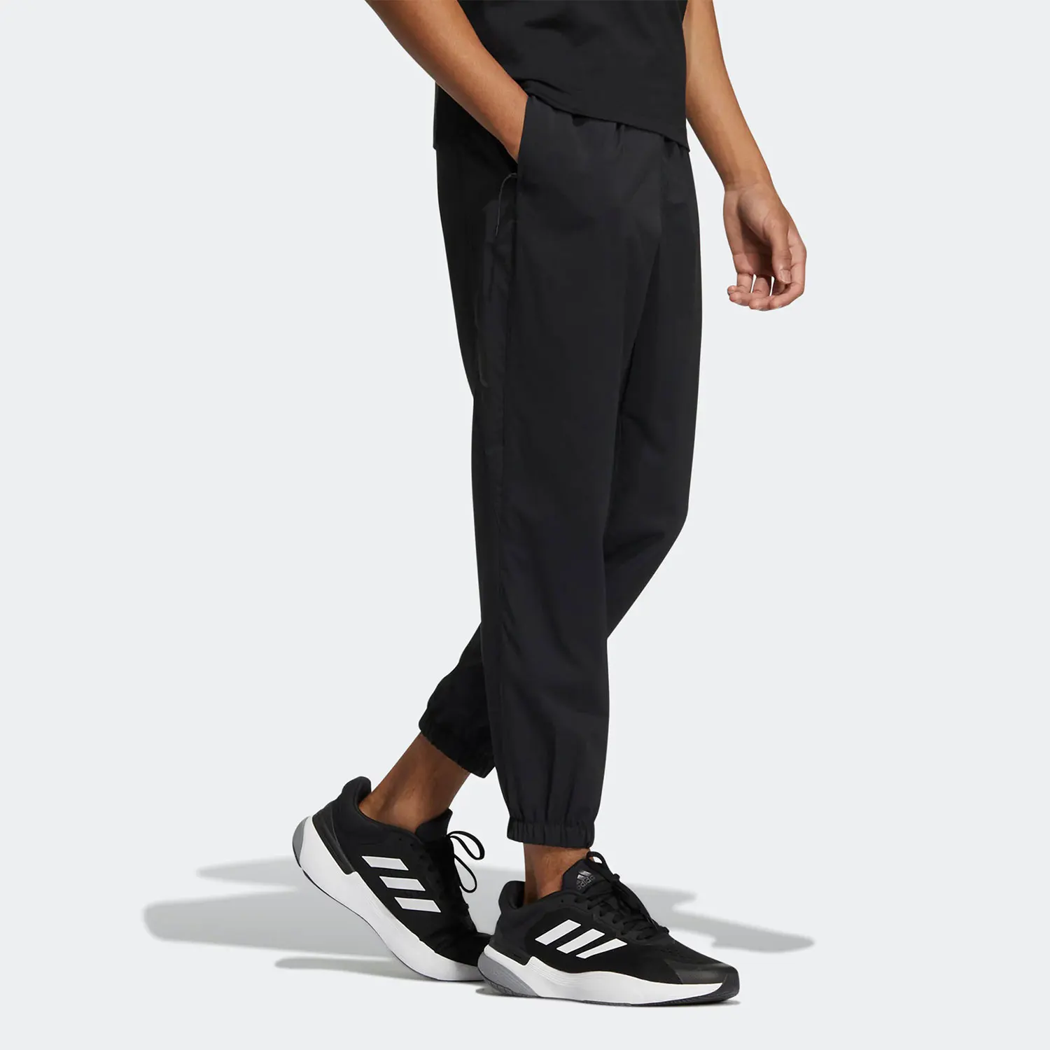 أديداس حقيقية خريف جديد الرجال التدريب الجري السراويل الرياضية HM2941