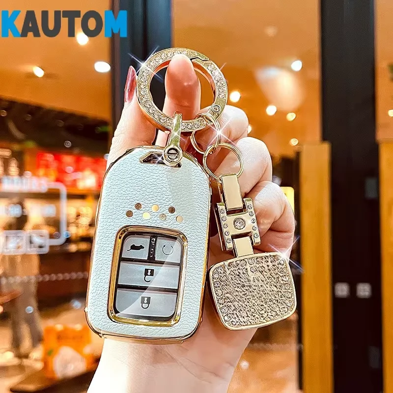 Car Key Case Use For Honda  Accord Civic City Crv Vezel Xrv Crider Breeze Inspire Jazz Brio Key Shell Buckle