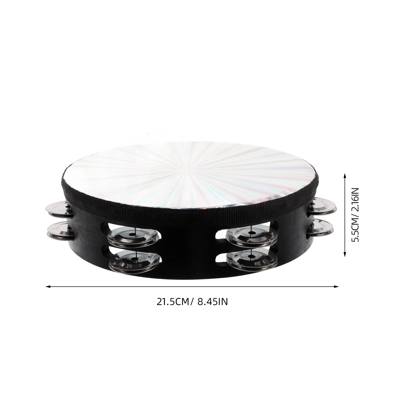 2 قطعة أورف أداة قرع للأطفال صف مزدوج الأناشيد يده الدف طبل صوت واضح تصميم متعدد الاستخدامات حجم مثالي