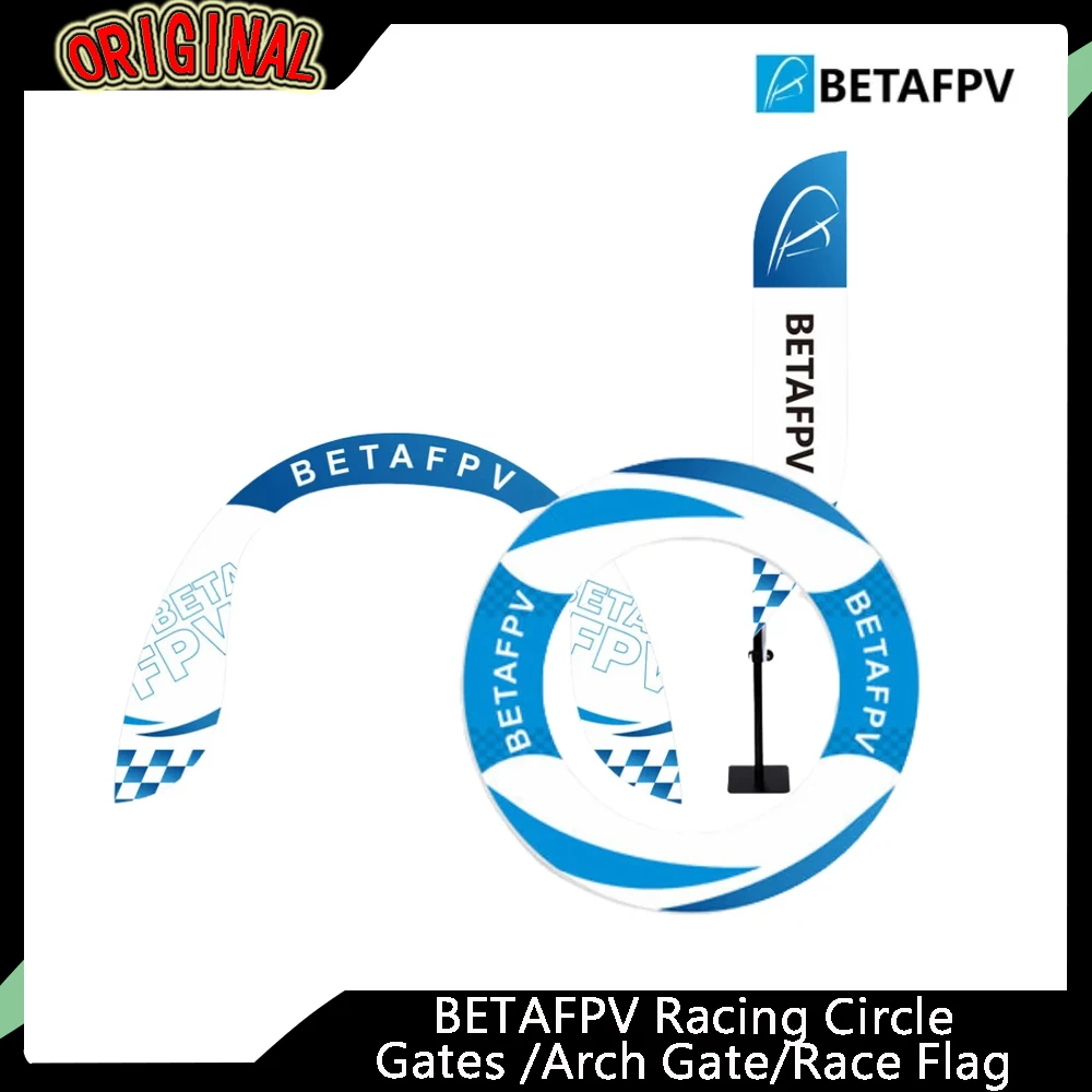 

Набор гоночных реквизитов BETAFPV FPV — 4 круга + арка + флаг, 48 см, светодиод, трико, сумка