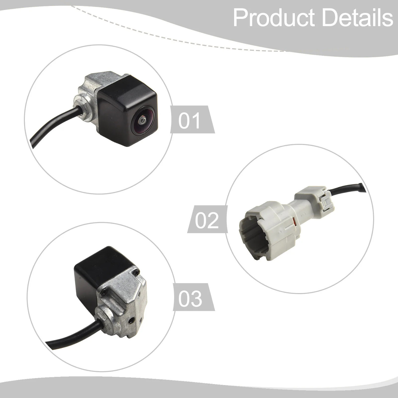 For Parking Assistance Park Assist Camera Brand New DC 12V High Quality Stable Performance Tested Before Shipment