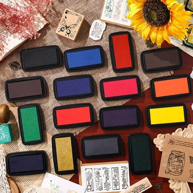 

Fabric Pad for Rubber Stamp Washable Craft Pad for Card Making Scrapbook