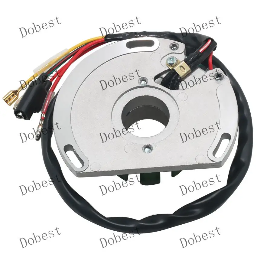 ل KTM 125 200 250 300 380 SX / EGS / SXS / MXC / EXC ستة أيام / Jackpiner 50339004100 مولد الدراجة النارية ملف الجزء الثابت المغناطيسي #4