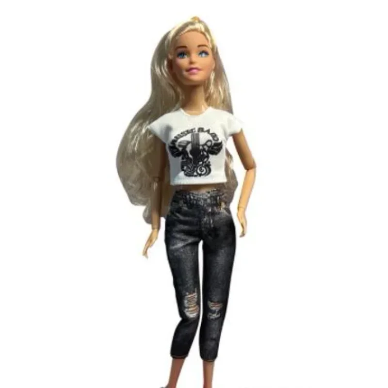 Wholesale Toy accessories gift Casual clothes trousers top pants for your BB FR 1/6 scale dolls BBIKG10