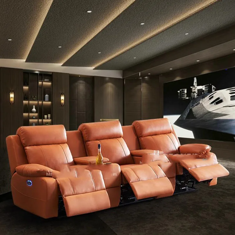 Floor Lounge Power Recliner Sofa Modular Puffs Sectional Theater Power Recliner Sofa Electric Sofa Pour Salon Nordic Furniture