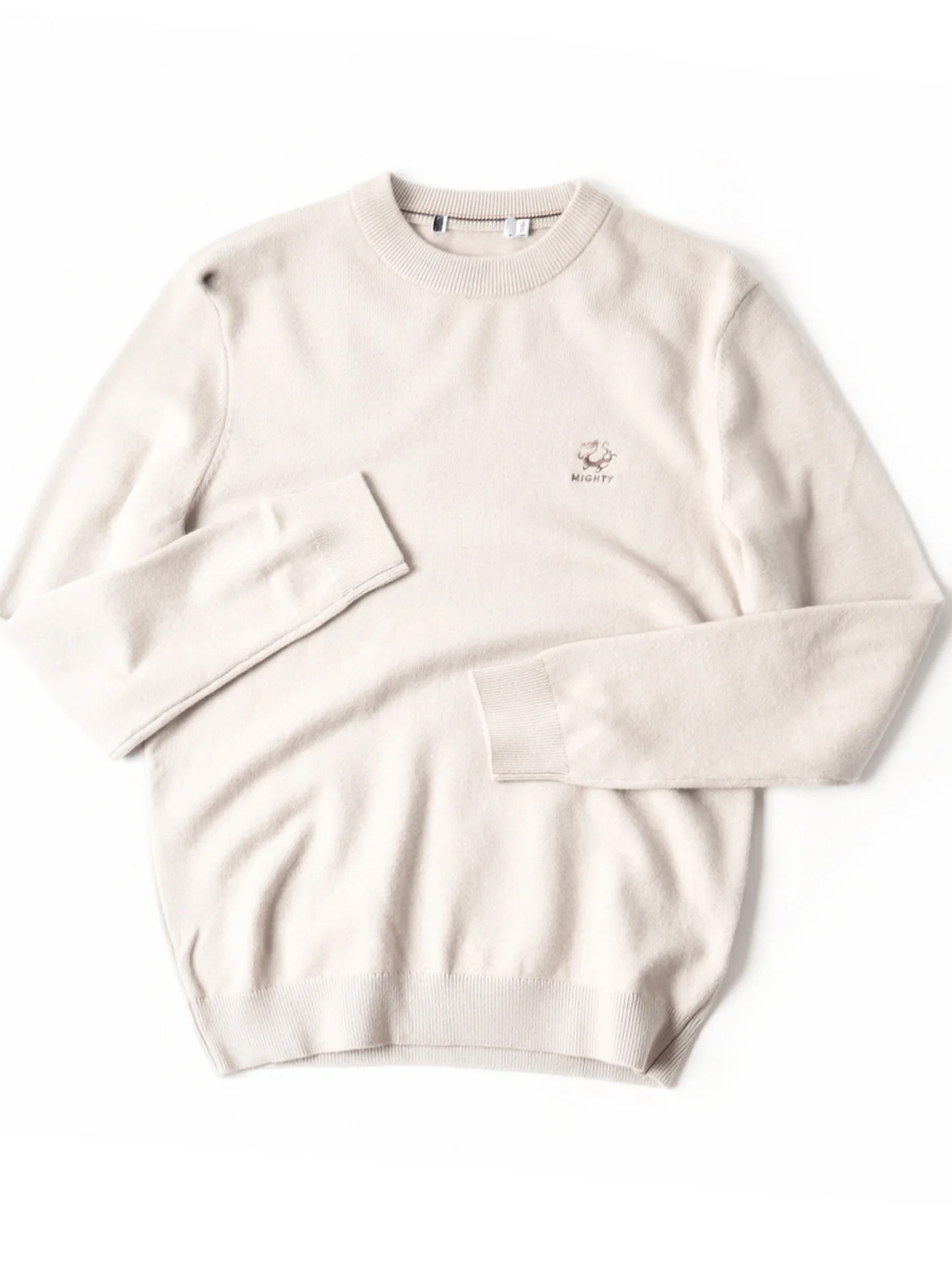 New American Style round Neck Knitted Sweater Men's Autumn Winter Loose Casual Overhead Wool Blend Fashionable Comfortable
