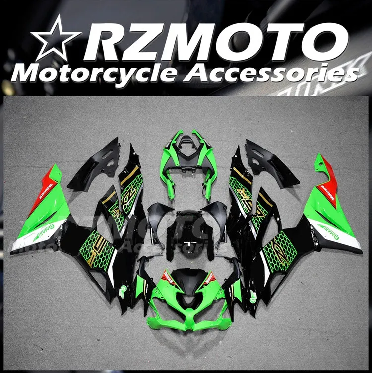 

4Gifts New ABS Fairings kit Fit For Kawasaki ZX-6R 636 19 20 21 22 23 24 2019 2020 2021 2022 2023 2024 Custom Red Green