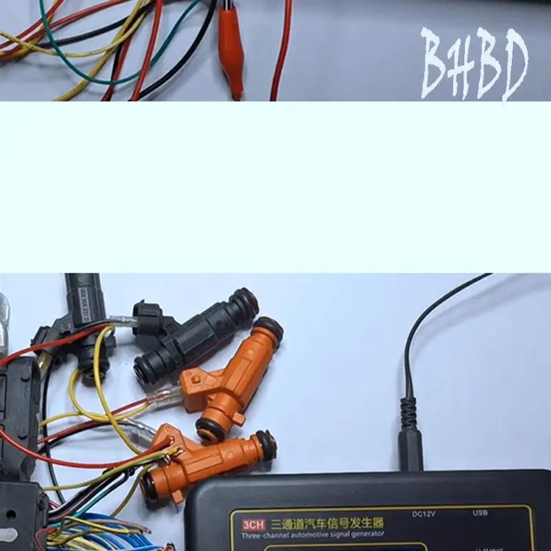 

BHBD-AM-3CH Three Channel Automobile Signal Generator Crankshaft Camshaft Sensor Simulator Car ECU Computers Tester US Plug Dura