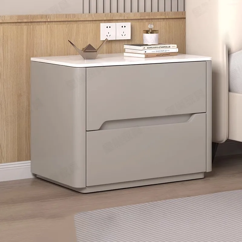 

Minimalist Simple Nightstands Rustic Nordic European Drawers Nightstand Cloth Square Muebles De Dormitorio Bedroom Furniture