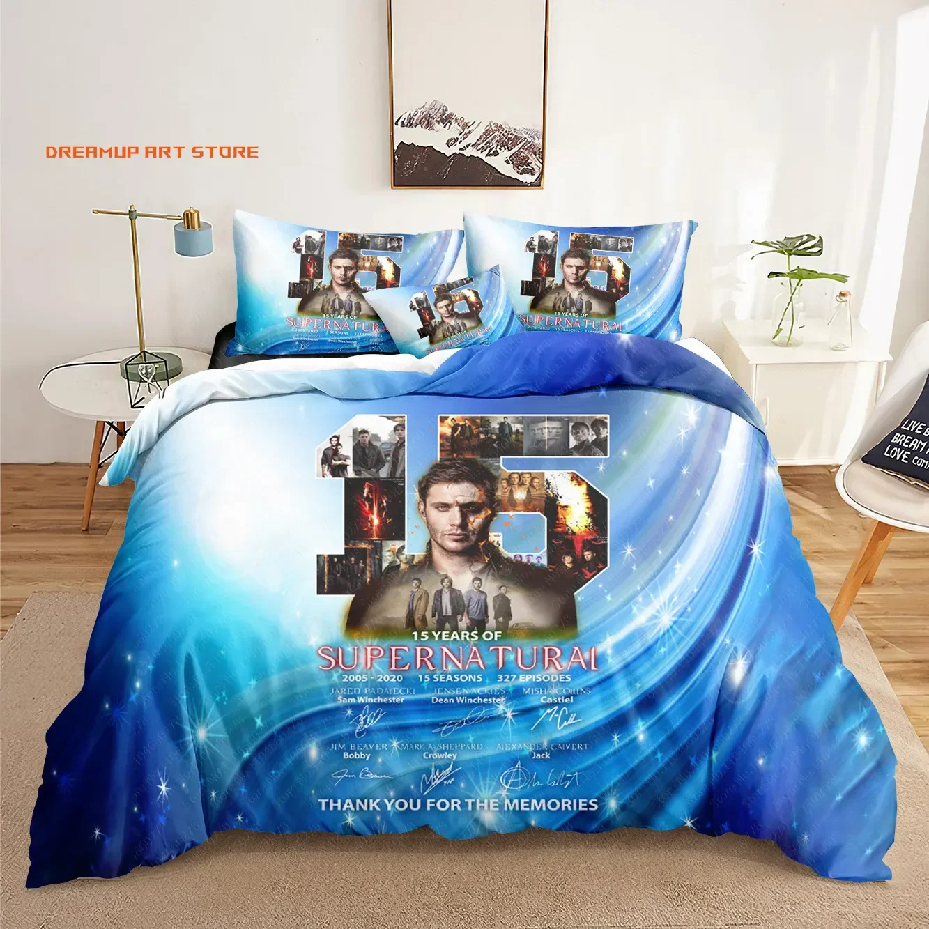 2026 Supernatural 3D Bedding Sets Print Duvet Cover Adults/ Children Bed Comforter Birthday Gift Dropshipping