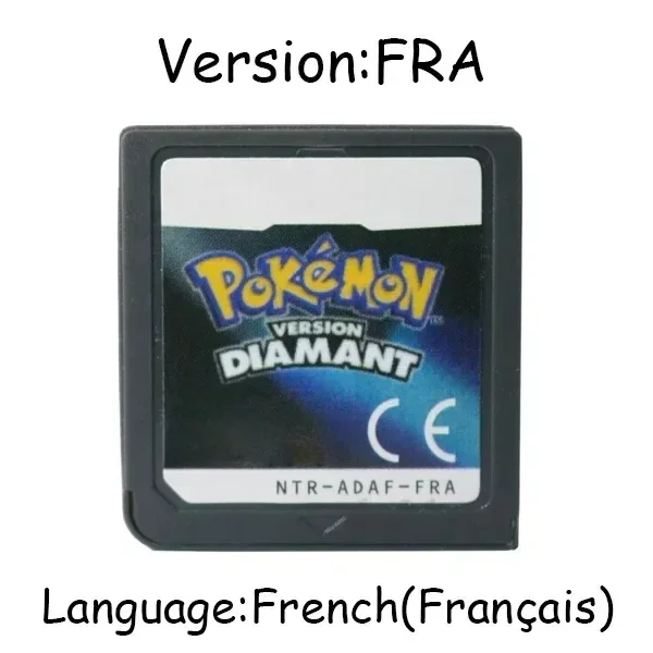 Pokemon Series DS Game Cartridge Video Game Console Card HeartGold SoulSilver Diamond Platinum Pearl Meertalig voor NDS 3DS