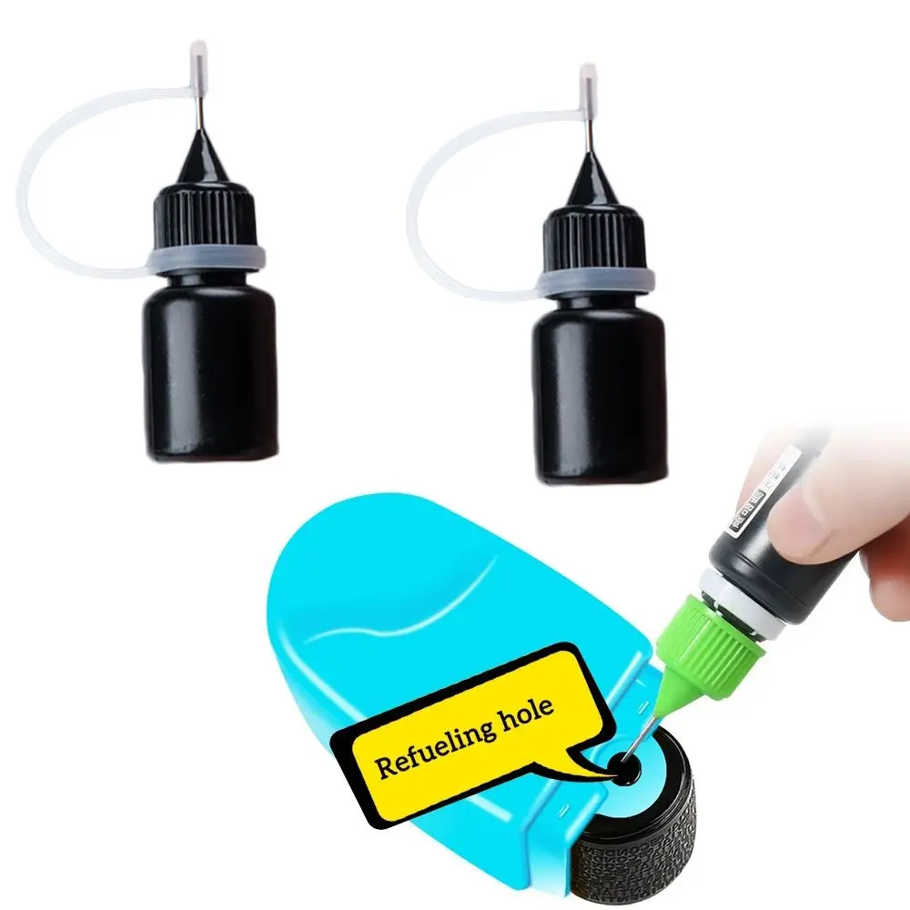 5ml Security Roller Stamp Professional Refill Ink Messy Code Information Eliminator Refilling Ink Confidential Seal Supplies