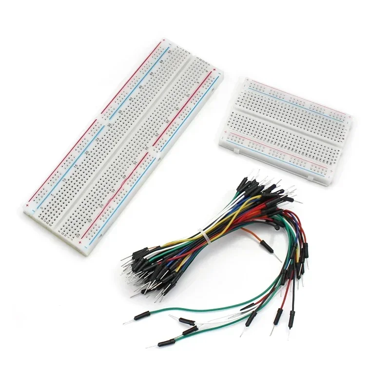MB102 65PCS Jumper Wires Electronic Wires MB-102 Breadboard 750/830 Points Breadboard PCB Set for Arduino DIY Kits