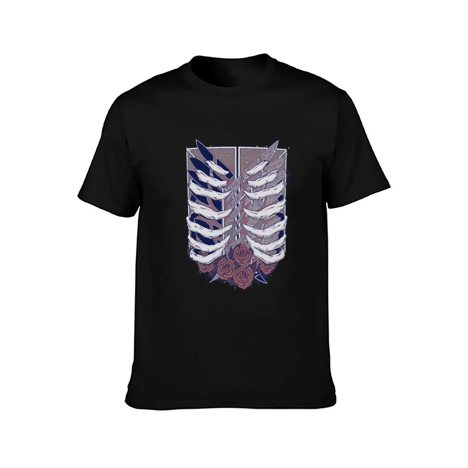 Survey Corps T-Shirt Summer Print Short Sleeve Tee T-Shirt
