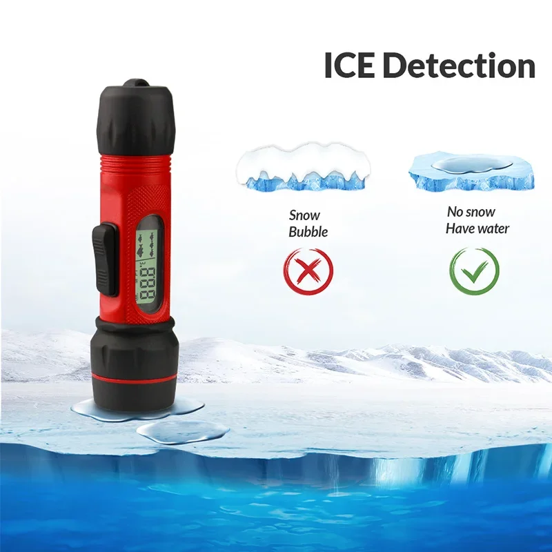 

Ice Fishing Echo Sounder Fish Finder Waterproof Depth Digital Handheld Transducer Sensor Sonar Fishfinder Winter Fishing