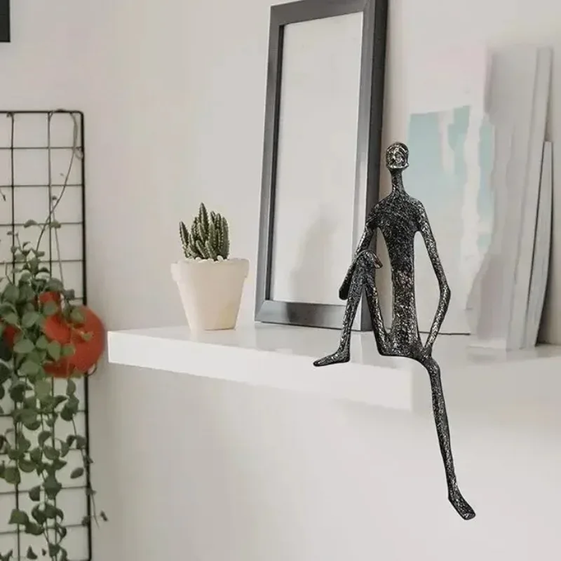Abstract Human Figure, Statue, Collectible Art Sculpture, for Living Room and, Table Decoration, Birthday Gift,  Human Figurine