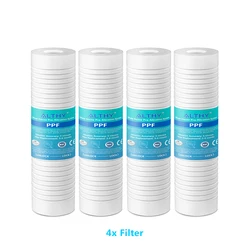 Filtro de repuesto de polipropileno para PRE-PP Universal y saludable, prefiltro de sistema de agua de sedimentos de toda la casa, 10 