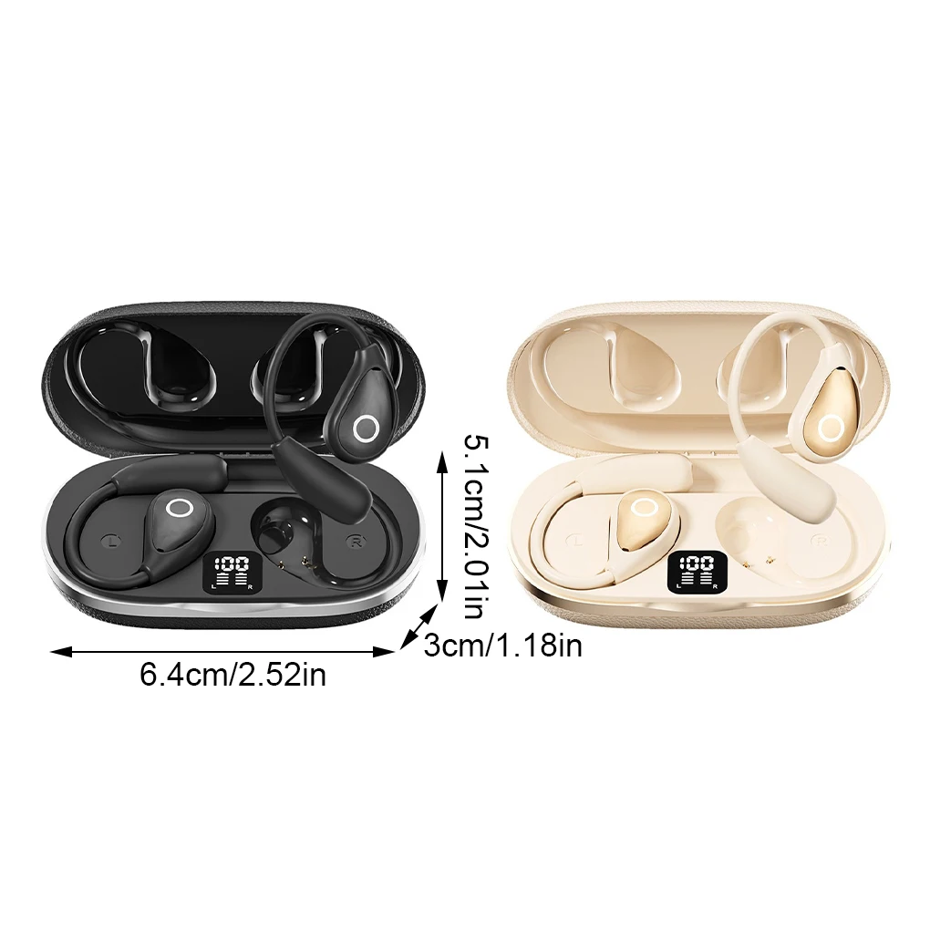 Earbuds penerjemah suara HD tahan lama, daya tahan baterai untuk multi-skenario nyaman dipakai