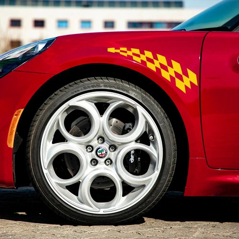 

Наклейки для гоночных автомобилей, виниловая пленка, наклейки на колесные арки для Audi, Volkswagen, VW, Ford, BMW, Toyota, Honda, Benz, автомобильные аксессуары