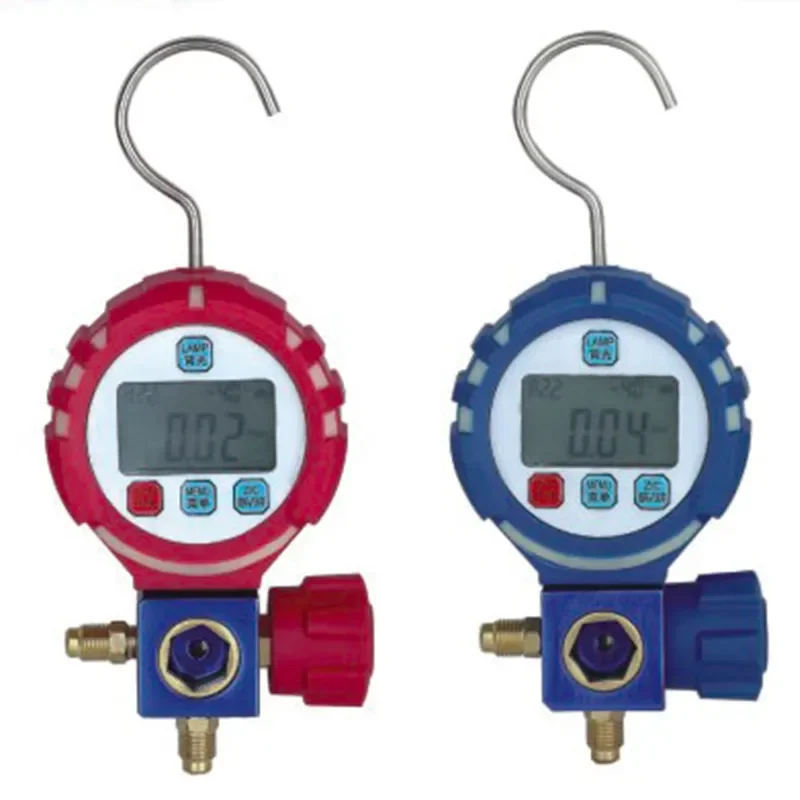 

Anti-collision Design Single Digital Gas Pressure Refrigeration Gauge for HVAC Refrigeration