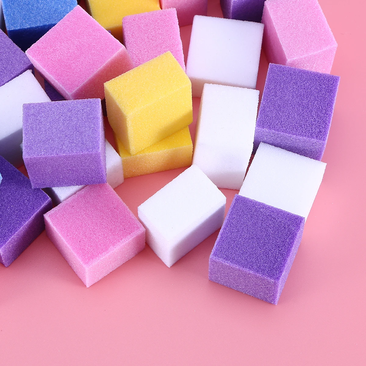 Zestaw do polerowania paznokci 60 szt. Porowate gąbki pilniczki do pielęgnacji manicure i pedicure, poprawiające blask bez uszkadzeń.