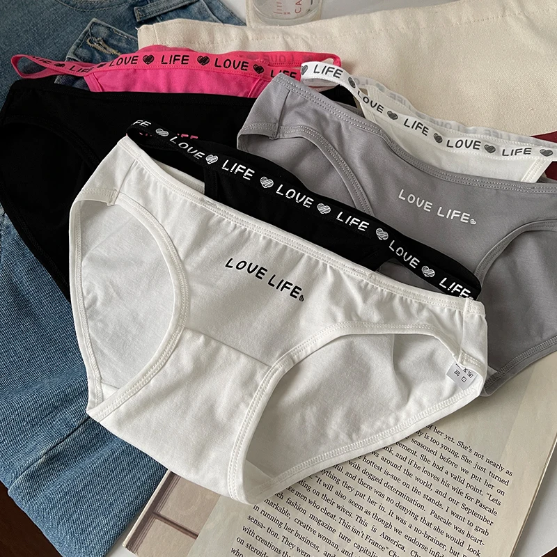 Fashion Underwear for Women Women's Panties Set Pack Hot Woman Briefs Lingerie Sexy Cotton Lady Triangular Underpants Intimates
