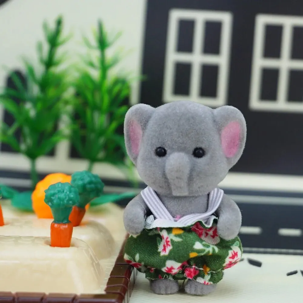 ألعاب أطفال محاكاة لحيوان الغابة ، دمى عائلة الأرنب ، دمى دمية ، مجموعة ألعاب قابلة للتجميع ، هدية ، أو ، أو ، أو ، أو 2