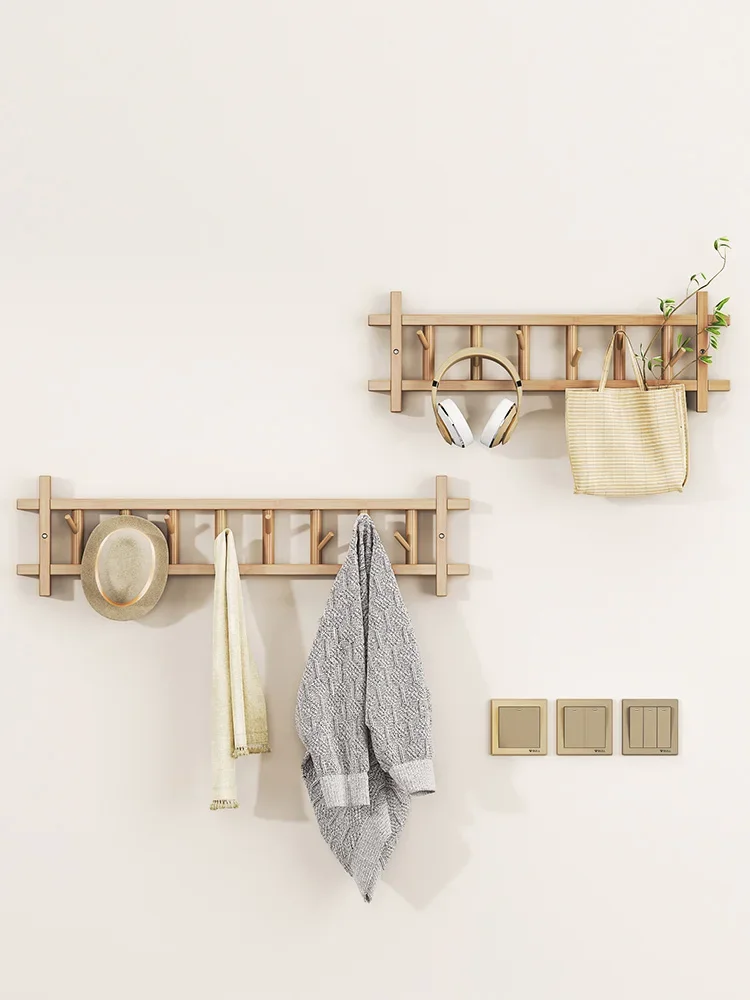 Home Decoration Accessories Desk A Clothes Rack Vintage Hangs on The Wall Hat Rack Clothes Hook Living Room Decoration