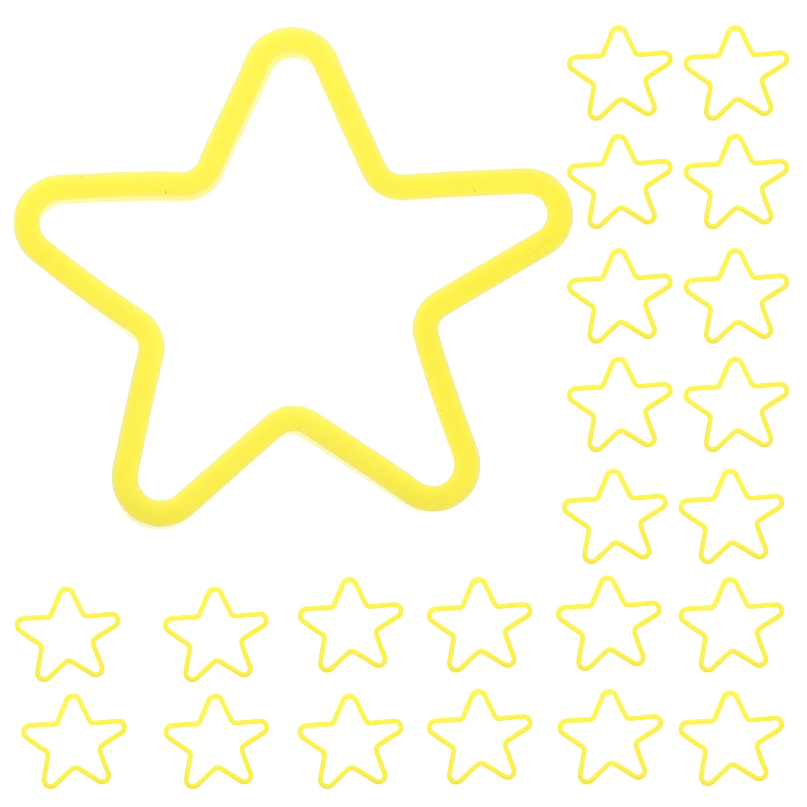 

50Pcs Rubber Shaped Elastic Band for Trick Performance Gimmick Props Conjuring Show Party Favors